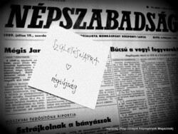 1982 május 30  /  NÉPSZABADSÁG  /  SZÜLETÉSNAPRA :-) Ssz.:  14597