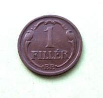 1 Fillér - 1938 - bronz
