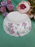 Beautiful twisted bowls with beaded floral butterfly peasant decoration, nostalgia