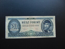 20 HUF 1960 rare year rr! Degree of holding f