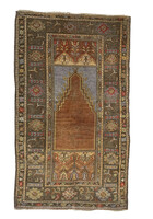 Antik 19.sz-i Ladik szőnyeg 190x110