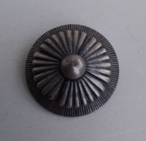 Retro handmade brooch badge