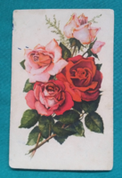 Régi virágos képeslap ,Rajz: Stremnitzer Konrádné "Rózsacsokor"
