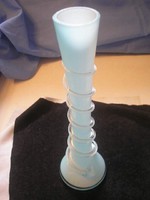 Huge Murano beautiful, curved double layered vase + screw top 30 cm for sale