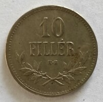 10 Fillér 1915 K.B.