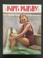 Paris Plaisirs. 1936 Francia erotikus újság!