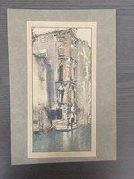 McNeill Whistler: Velence. Litográfia ~ 1920