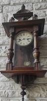 Antik faragott fali óra 1800-as évek