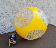Retró design gömb műanyag lámpabúra / ritka darab! /30cm/
