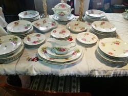 Antique Herend tableware for 12 people !! A unique rarity !!