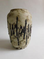 Veb haldensleben retro ceramic vase 15 cm