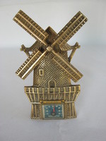 Balaton memory copper mill windmill thermometer