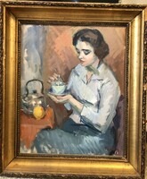 Tokay ilona - woman drinking tea