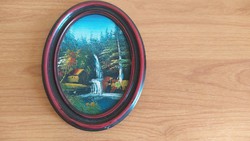 (K) mini oval painting