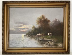 Vásárhelyi sinka 75x95 cm oil painting