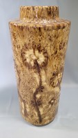 Zsolnay modern pirogránit padló váza