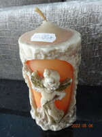 Decorative candle, angled, height 16 cm. He has!