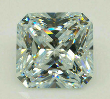 14X14 mm pure zircon gemstone Cambodia