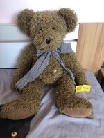 Large, retro sunkid teddy bear from a collection for sale!
