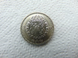 Svédország ezüst 2 korona 1945 13.97 gramm
