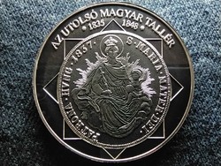 A magyar nemzet pénzérméi Az utolsó magyar tallér 1835-1848 .999 ezüst PP (id60732)