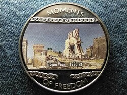 Libéria A szabadság pillanatai Trójai háború Kr.e. 1250 10 Dollár 2004 PL (id59854)