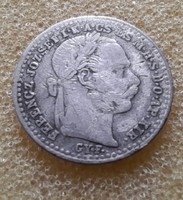 Ferenc József  10 krajczár 1871 GYF.  Ag ezüst