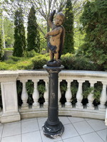 18th century standing putto figure