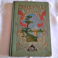 Ország- Világ Almanach 1910  /az előfizetők újévi ajándéka/