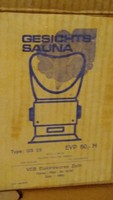 Retro German facial sauna