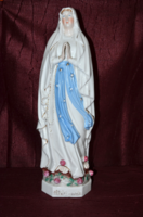 Óriási antik Lourdes Mária szobor  ( 41 cm )