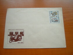 Envelope fdc 100 years of rescue 1887-1987