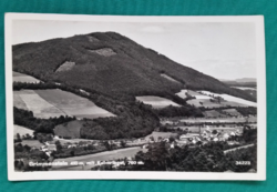 Ausztria,Grimmenstein és  Kulmriegel postatiszta fekete-fehér képeslap