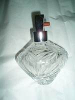 Vintage crystal perfume bottle