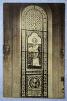 Ablak a Mária-kongregáció otthon kápolnájából  Bp VIII.Horányszky u .   Divald fotó képeslap