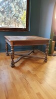Antique old German dining table