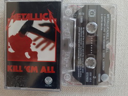 Metallica: Kill 'em all - originál kazetta