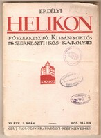 Erdélyi Helikon  1933 Május