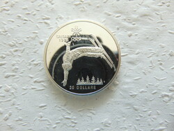 Kanada ezüst 20 dollár 1986 PP 34.2 gramm 925 ös ezüst