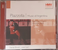 ASTOR PIAZZOLLA  : MUSIC OF ARGENTINA    CD