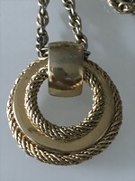 Vintage grosse brand necklace from the 70's, 64 cm long