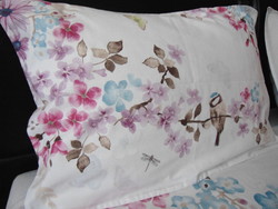 Álomszép virágos madaras ágynemű garnitúra