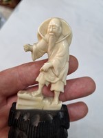 Old oriental bone figure