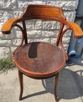 Thonet austria vienna beautiful armchair, armchair, patterned seat.Art Nouveau, art deco, chair video
