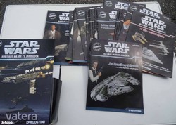 Deagostini Star Wars 23 darabos gyűjtemény fém plusz újságok (AA-01)