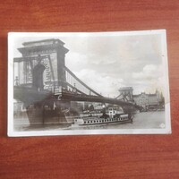Budapest - Chain Bridge - 1934 postcard