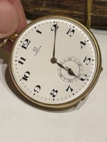 14 Kr gold omega pocket watch functional pocket watch for sale Price: 280.000.-