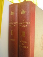 Royal Hungarian Society World of Nature 1939 edition 2 volumes rarity atmosphere, earth, sea792 old