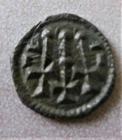 Ezüst II. István Denár Árpád-ház 1000-1301