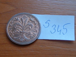 Károly Róbert (walnut museum) token, token s345